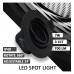 7W Black Round LED Downlight - Adjustable - UGR19 - CCT Selectable Color