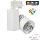 LED Spotlight 40W GRAZ White Bridgelux Chip 3CCT - Three-Phase Track - 4400Lm - CRI +98