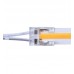 Transparent connector for COB + SMD LED strips - 10mm - IP20
