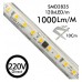 LED Strip 220V | CUSTOM CUT | 120LED/m | 50m | SMD 2835 | 1000Lm | 10W/M | CRI90 | IP65 | Cut 10cm