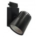 LED Tracklight 40W GRAZ Black BRIDGELUX Chip single-phase rails - CRI +98 - CCT