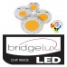 3-PHASE LED Tracklight 40W GRAZ Black BRIDGELUX Chip - CRI +92 - 3CCT
