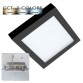 Downlight + LED Ceiling Light - Square - BLACK MOSS LUMILEDS - 24W ADJUSTABLE - Selectable CCT Color