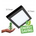 Downlight + LED Ceiling Light - Square - BLACK MOSS LUMILEDS - 18W ADJUSTABLE - Selectable CCT Color