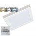 Downlight + LED Ceiling Light - Square - MOSS WHITE LUMILEDS - 18W ADJUSTABLE - Selectable CCT Color Downlight + LED Ceiling Light - Square - MOSS WHITE LUMILEDS - 18W ADJUSTABLE - Selectable CCT Color