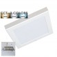 Downlight + LED Ceiling Light - Square - MOSS WHITE LUMILEDS - 18W ADJUSTABLE - Selectable CCT Color