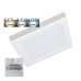 Downlight + LED Ceiling Light - Square - MOSS WHITE LUMILEDS - 18W ADJUSTABLE - Selectable CCT Color Downlight + LED Ceiling Light - Square - MOSS WHITE LUMILEDS - 18W ADJUSTABLE - Selectable CCT Color