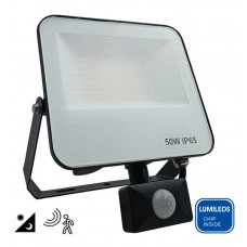 LED Floodlight 50W AURORA – Lumileds Chip 140Lm/W – PIR Motion Sensor