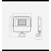 LED Floodlight 50W AURORA – Lumileds Chip 140Lm/W – PIR Motion Sensor