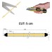 LED Strip COB 24V | 320 LED/m | 5m | FLIP CHIP | 1200Lm/M | 12W/M | CRI90 | IP20