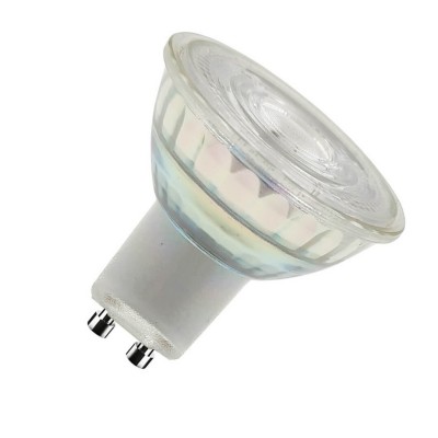 LED GU10 8W HIGH LUMINOSITY - Glass - 24º - SMD1A1A