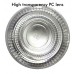 LED GU10 8W HIGH LUMINOSITY - Glass - 24º - SMD1A1A - DIMMABLE TRIAC