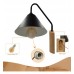 Black LED Wall Light - LERUM - For E27 LED