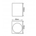 LED Wall Light Outdoor IP65 - GU10 x2