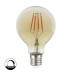 6W LED Bulbs Filament Vintage E27 G80 Gold - Dimmable