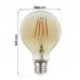6W LED Bulbs Filament Vintage E27 G80 Gold - Dimmable