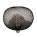 LED Bulb - Modern Metal - 4W E27 - Black - BIG Ø220mm