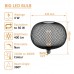 LED Bulb - Modern Metal - 4W E27 - Black - BIG Ø220mm