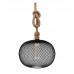 LED Bulb - Modern Metal - 4W E27 - Black - BIG Ø220mm