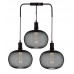 LED Bulb - Modern Metal - 4W E27 - Black - BIG Ø220mm