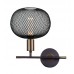 LED Bulb - Modern Metal - 4W E27 - Black - BIG Ø220mm