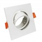 Housing Square Adjustable WHITE for GU10 LED