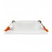 Housing Square Adjustable WHITE for GU10 LED