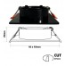 Housing Square Adjustable BLACK for GU10 LED