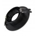 Circular Ring - Black - Adjustable for GU10 LED