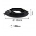 Circular Ring - Black - Adjustable for GU10 LED