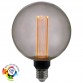 LED Bulb - Modern Smoked Glass - 4W - E27 - G125
