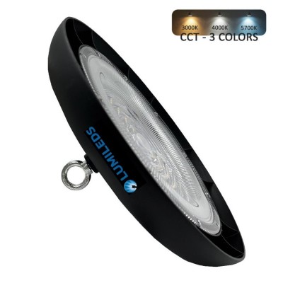 100W UFO Industrial LED High Bay - NEW TITAN CCT - CHIP LUMILEDS SMD 2835