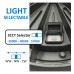 100W UFO Industrial LED High Bay - NEW TITAN CCT - CHIP LUMILEDS SMD 2835