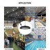 150W UFO Industrial LED High Bay - NEW TITAN CCT - CHIP LUMILEDS SMD 2835