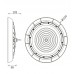 200W UFO Industrial LED High Bay - NEW TITAN CCT - CHIP LUMILEDS SMD 2835