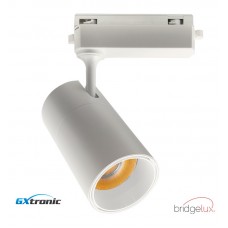 Track Light 30W PARIS White Single-Circuit | Bridgelux Chip | UGR11 | 24º