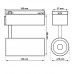copy of Track Light 30W PARIS Black Single-Circuit | Bridgelux Chip | UGR11 | 24º