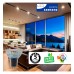 Dichroic LED GU10 6W | SMD2835 SAMSUNG 145Lm/W |GLASS 38º