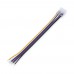Hippo Connector with Cable for LED Strips 24V RGB+CCT SMD | IP20 | 6 Pins | 10mm
