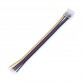 Hippo Connector with Cable for LED Strips 24V RGB+CCT SMD | IP20 | 6 Pins | 10mm