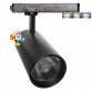 LED Spotlight 40W - 34W NEW MAYA Black Single-Phase Rail - CCT - CRI+92 - UGR13 - 120Lm/W
