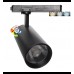 LED Spotlight 40W - 34W NEW MAYA Black Single-Phase Rail - CCT - CRI+92 - UGR13 - 120Lm/W