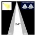 LED Spotlight 40W - 34W NEW MAYA Black Single-Phase Rail - CCT - CRI+92 - UGR13 - 120Lm/W