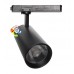 LED Spotlight 40W - 34W NEW MAYA Black Single-Phase Rail - CCT - CRI+92 - UGR13 - 120Lm/W