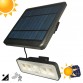 Detachable Solar LED Sconce - 1000 Lumens - PIR Motion Sensor - 4000K