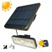 Detachable Solar LED Sconce - 1000 Lumens - PIR Motion Sensor - 4000K