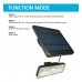 Detachable Solar LED Sconce - 1000 Lumens - PIR Motion Sensor - 4000K