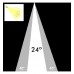 LED Spotlight 30W BRAGA White Single-Phase Track - CCT - CRI+90 - 40º