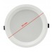 Downlight LED 40W Circular – Dimmable Lifud Driver – IP54 – UGR17