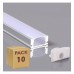 2 meter Surface Aluminium Profile | for LED Strips | 17 mm x 7.8 mm